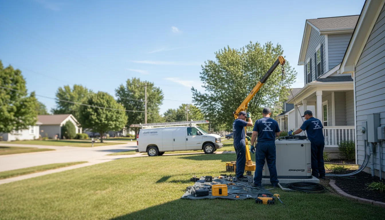 Generator Installation in Scurry, TX near me